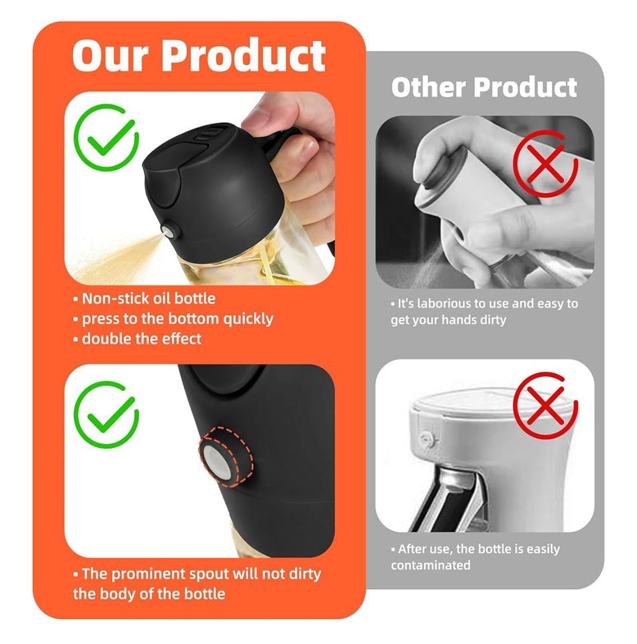 2-in-1 Olive Oil Dispenser